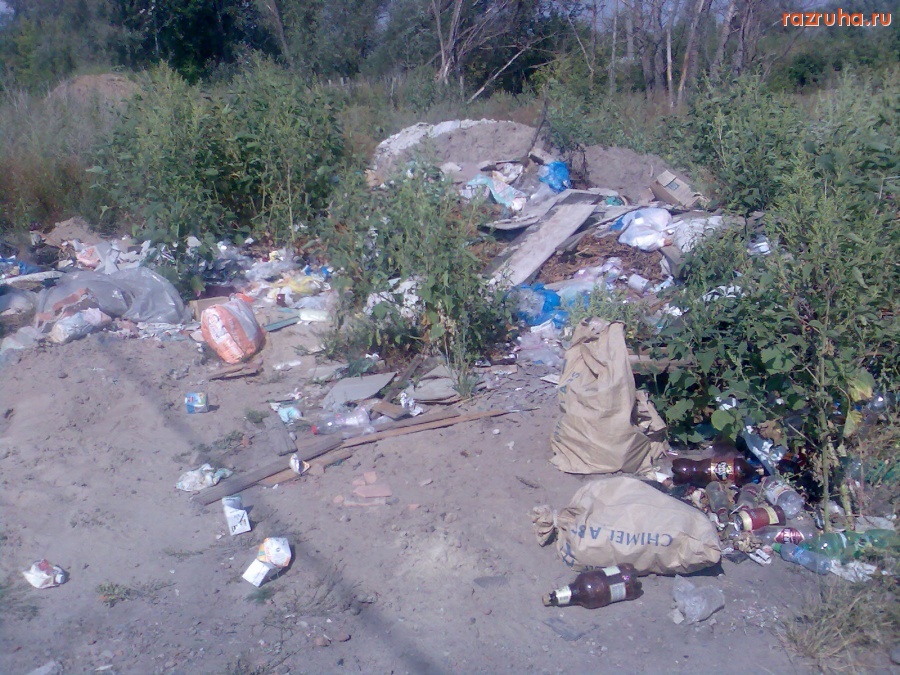 Курск - Мусор в закутке