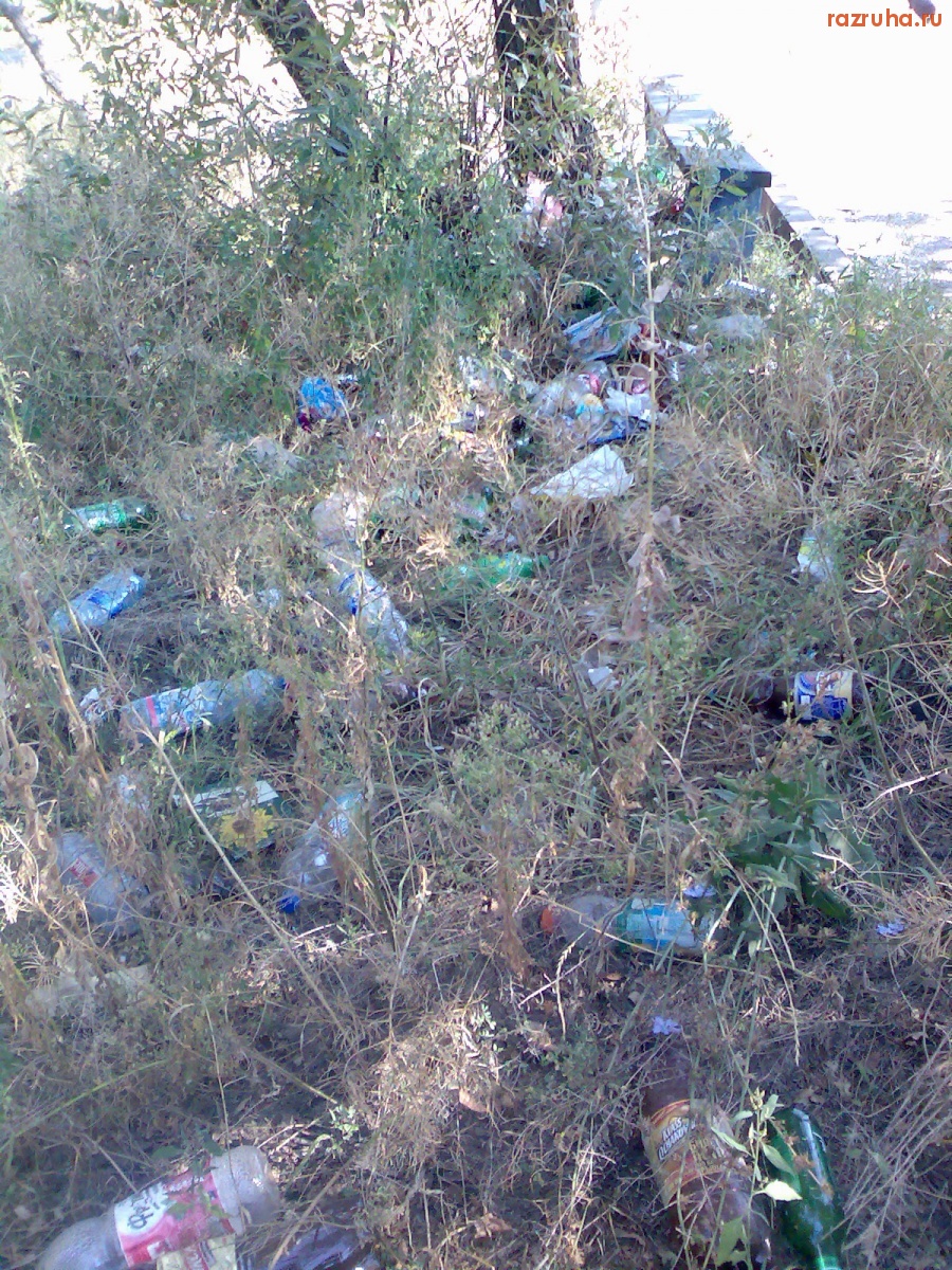 Курск - Мусор у лавки