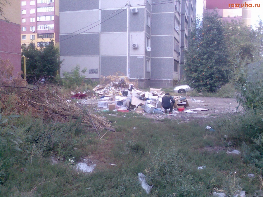 Курск - Интересная картина на помойке