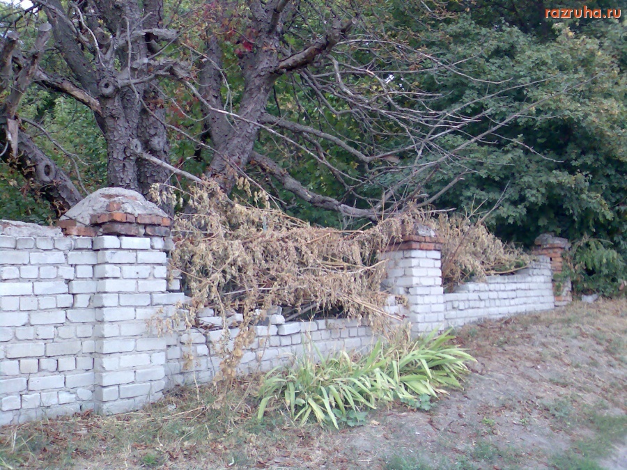 Курск - Ограда Херсонского кладбища