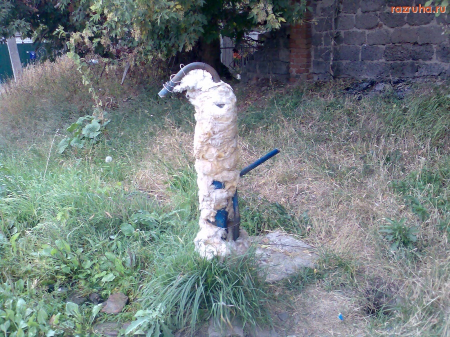 Курск - Укутанная колонка