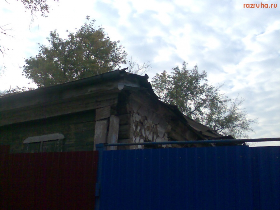 Курск - Дом с проломившиейся крышей