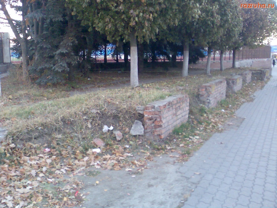 Курск - Оградка клумбы