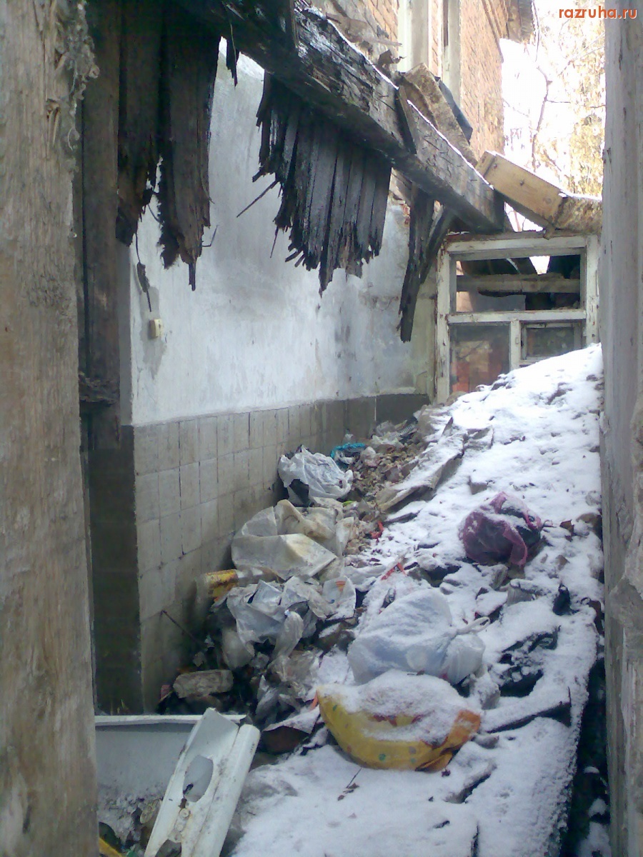 Курск - Руины дома