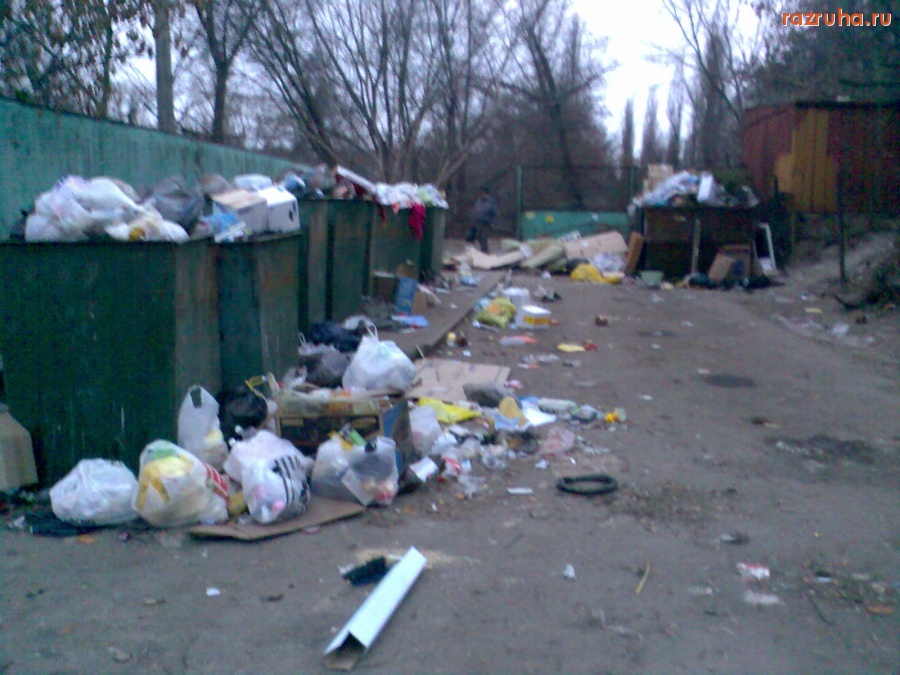 Курск - Помойка возле третьей школы