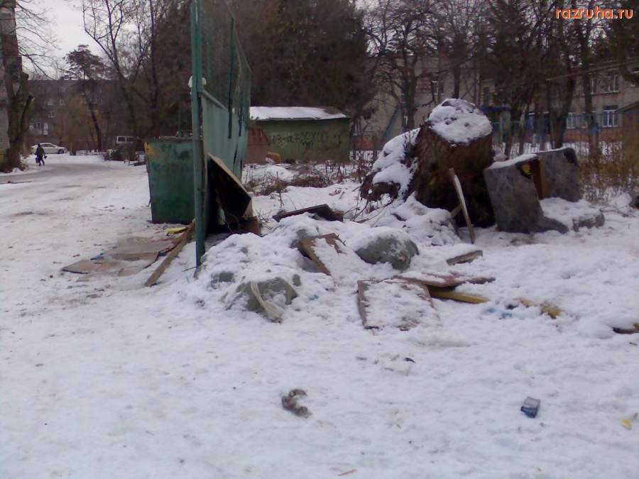 Курск - Помойка возле 77 детского сада