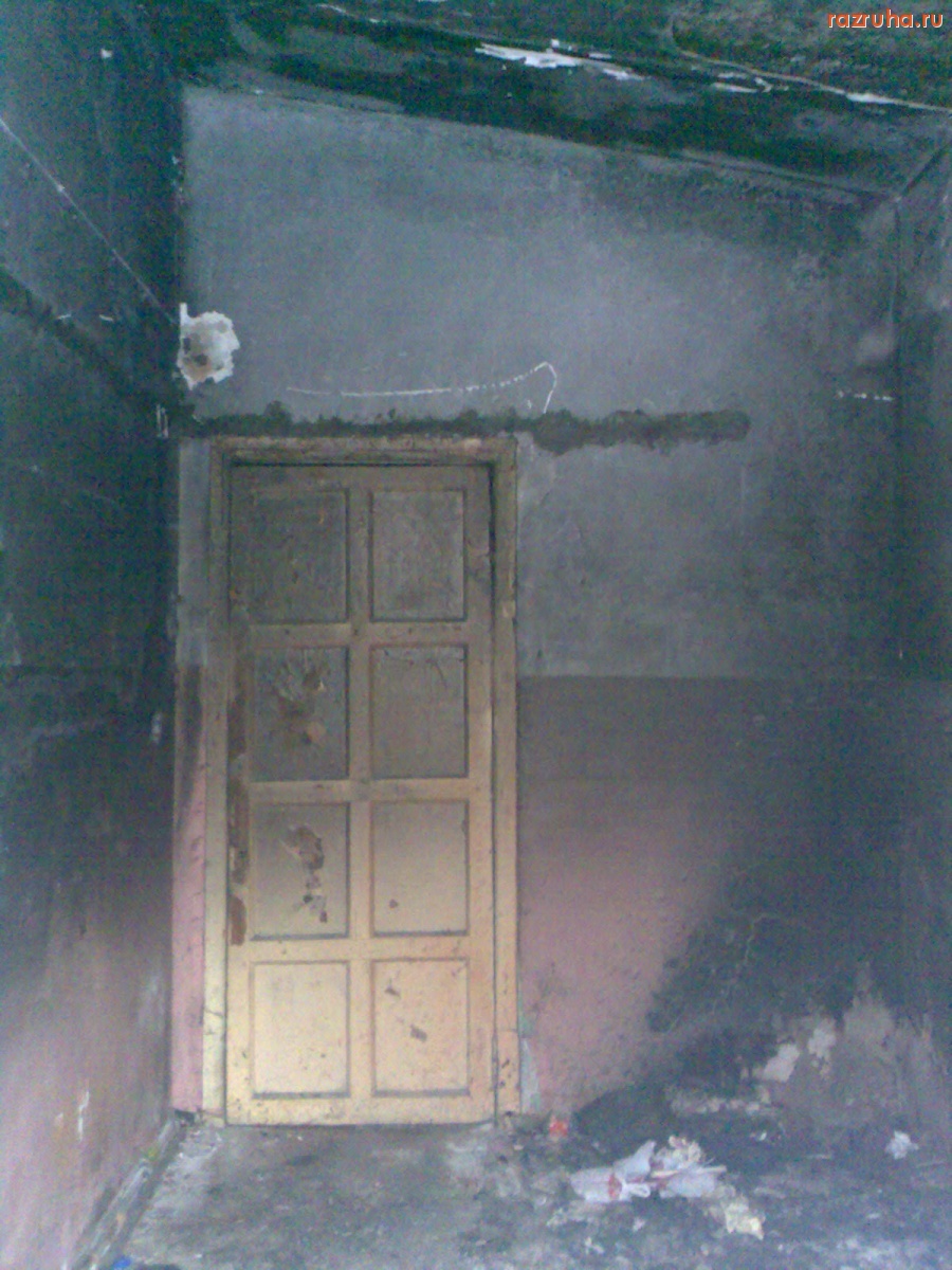 Курск - Горелое здание