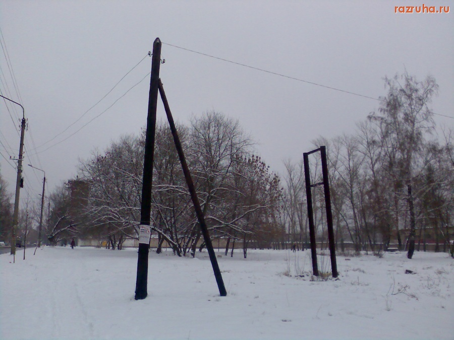 Курск - Столбы стоят просто так