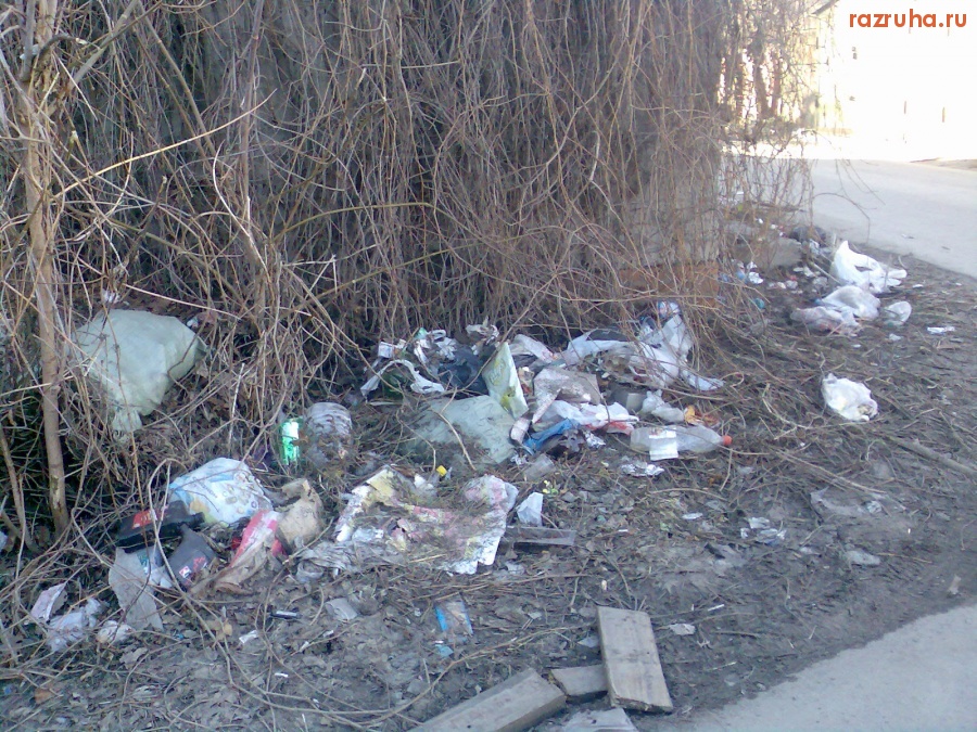 Курск - Мусор в гаражах