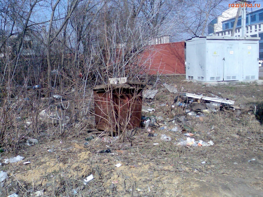 Курск - Мусор возле ящика