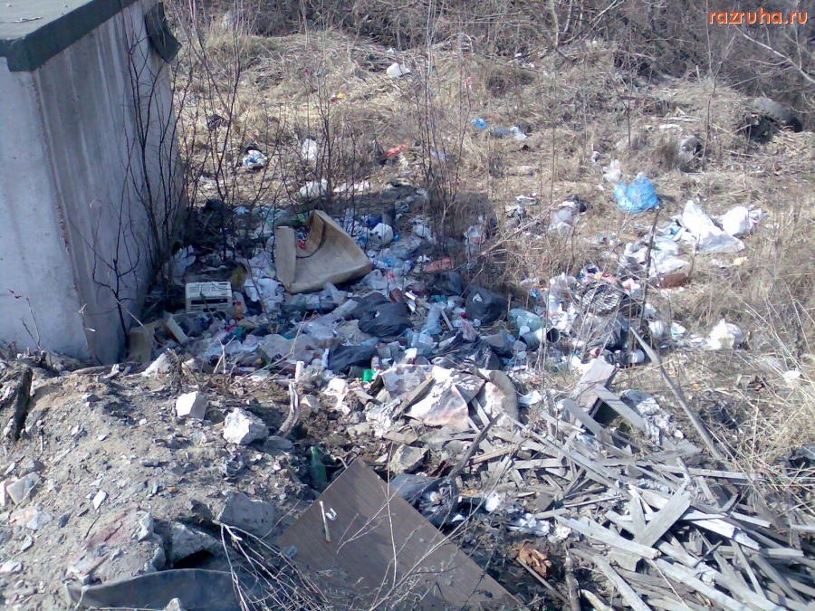 Курск - Мусор на 1 Моковском проезде
