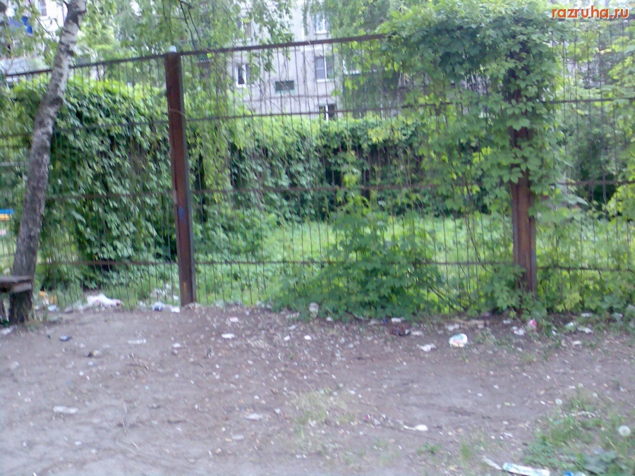 Курск - Заросшая волейбольная площадка