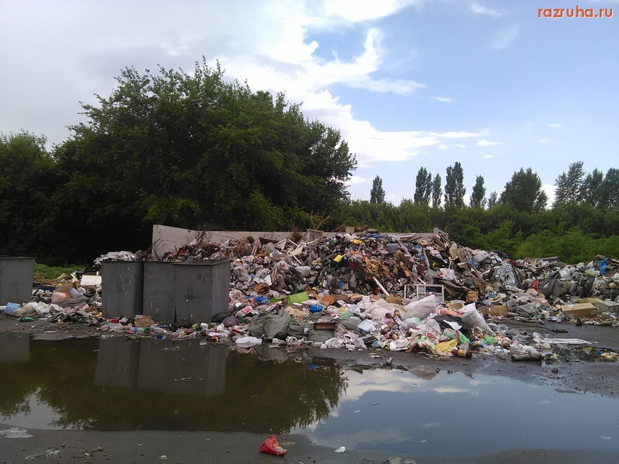 Курск - Самая загаженная мусорка Курска