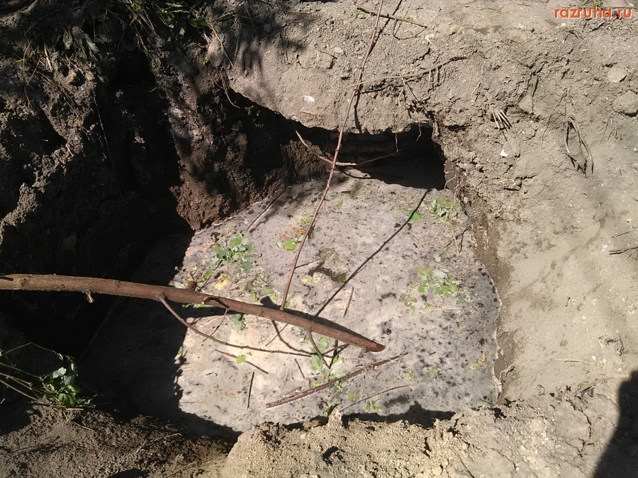 Курск - Несанкционированный мусор смыло