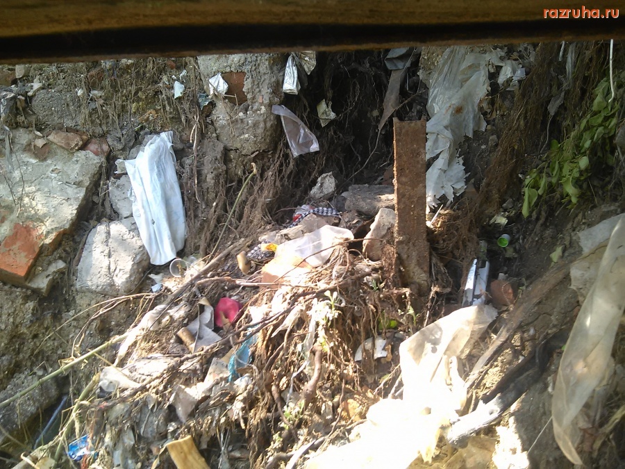 Курск - Размытый мусор на Кати Зеленко