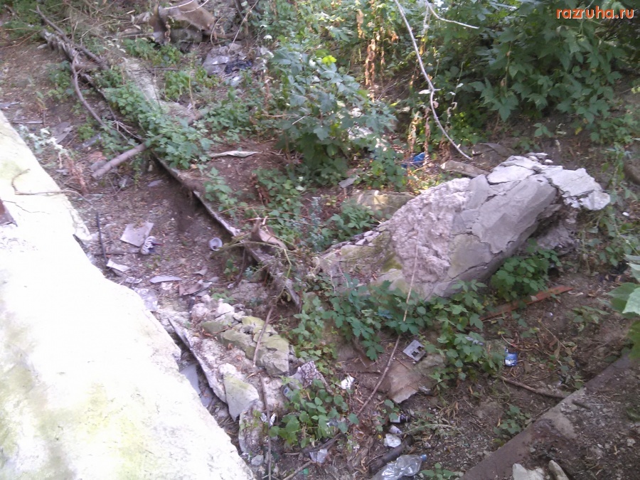 Курск - Трубы на Трубной улице, идём в тоннель