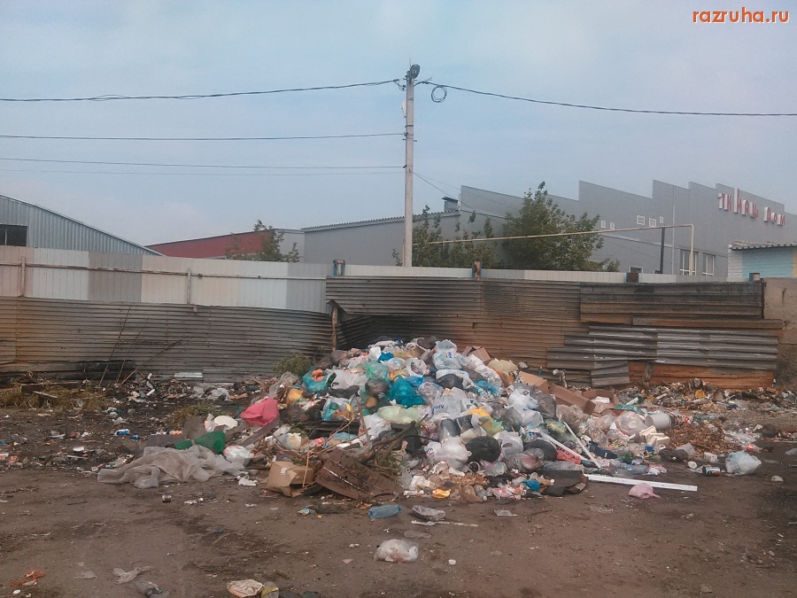 Курск - Состояние помойки на Литовской улице