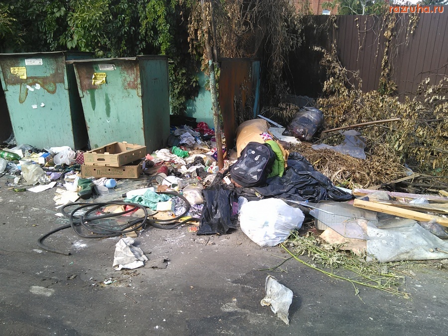 Курск - На помойке грязно