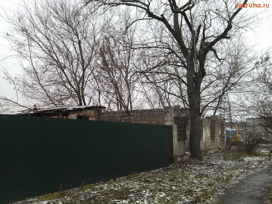 Курск - Руины с деревьями