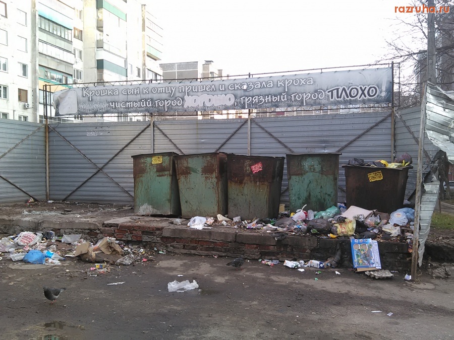 Курск - Мусорка возле РГСУ