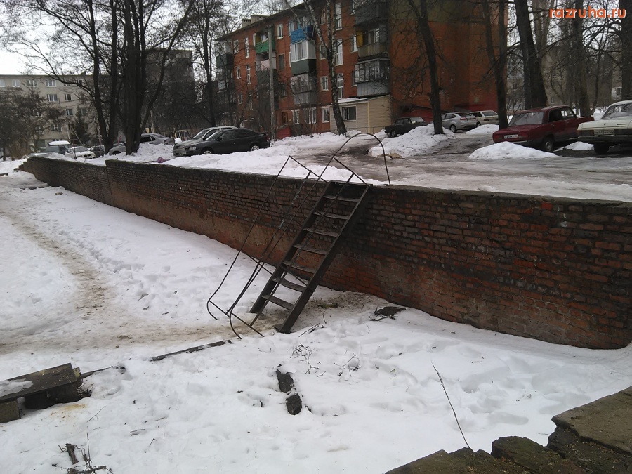 Курск - Лестница во двор