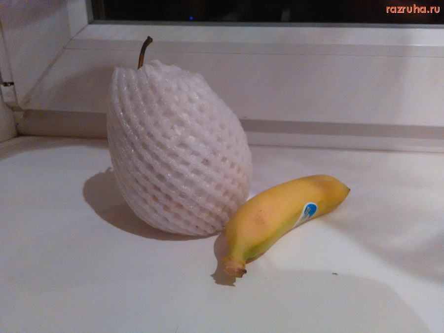 Курск - Появились необычные бананы и груши