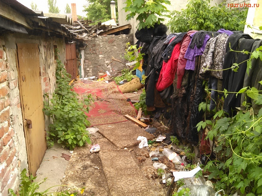 Курск - Место жительства бомжа