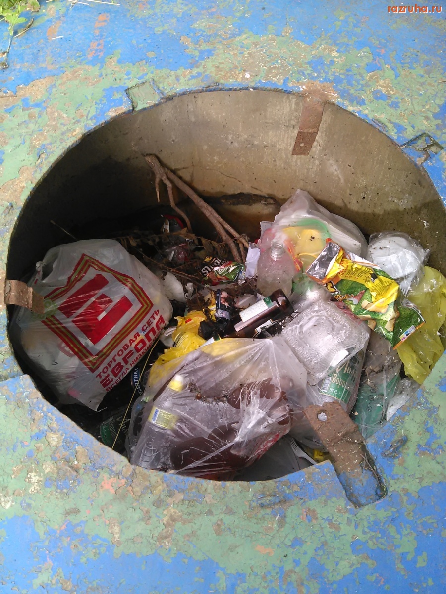 Курск - Забито мусором