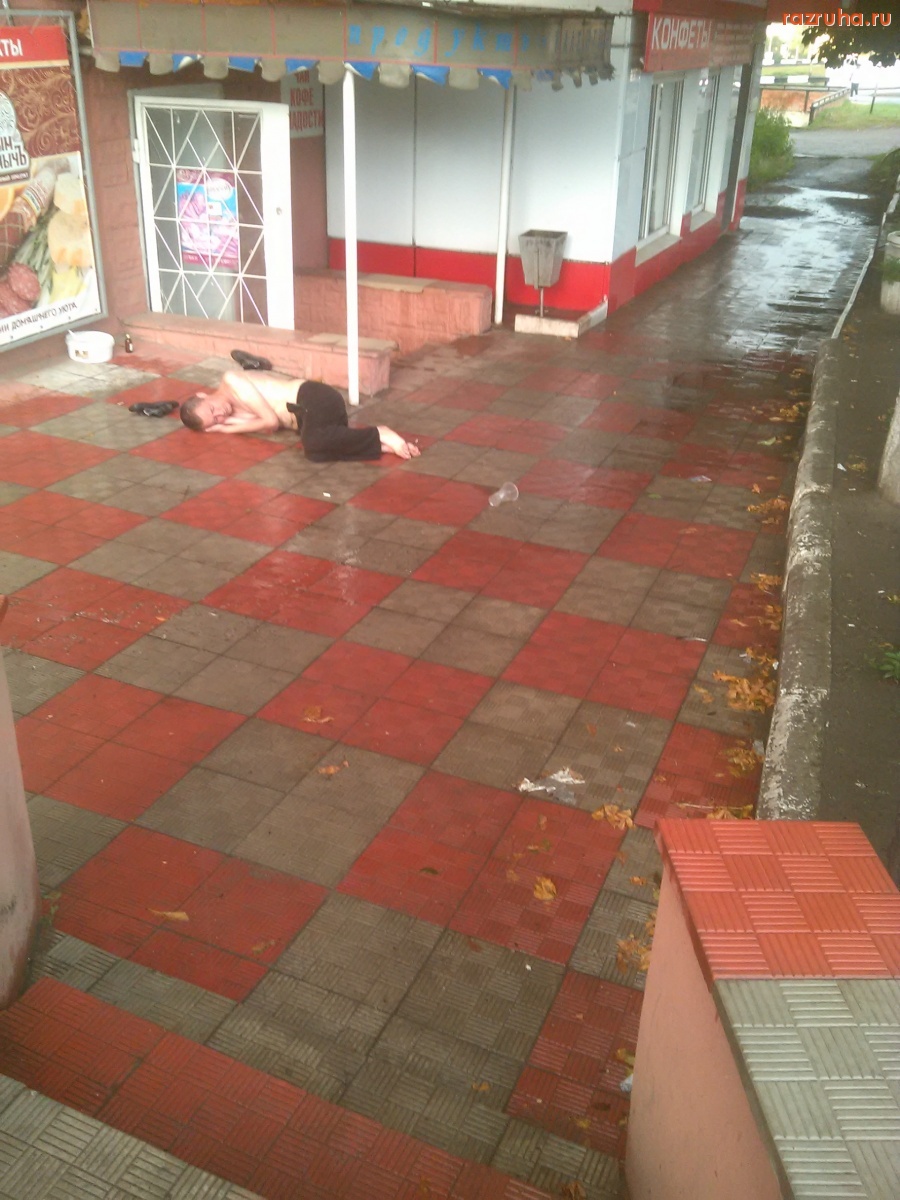 Курск - Биомусор валяется