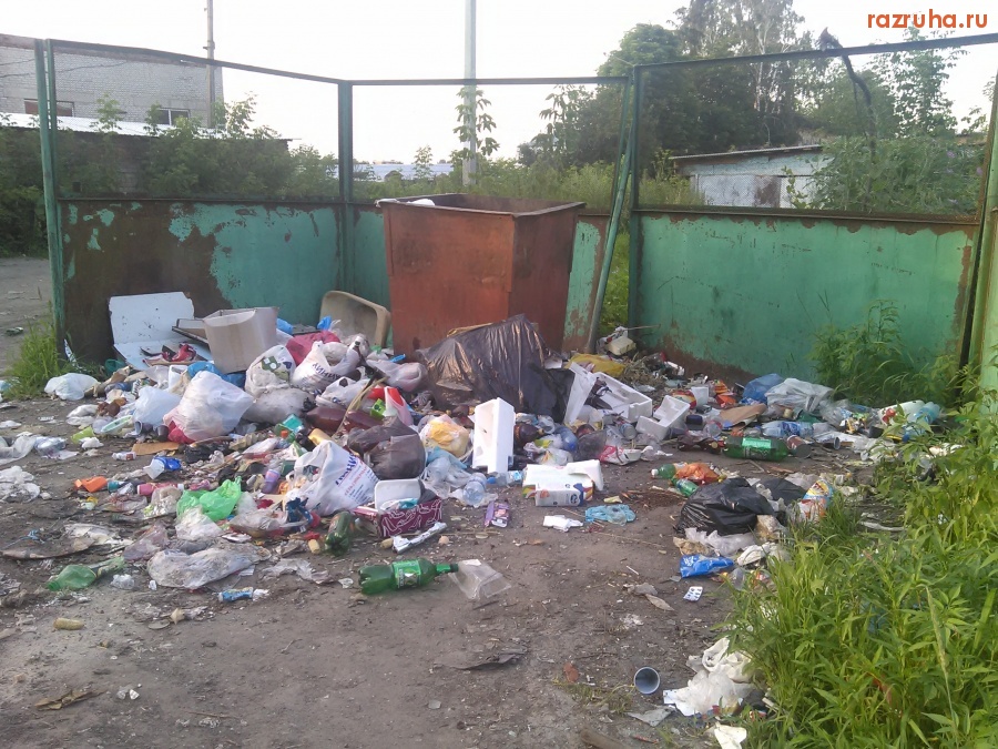 Курск - Грязно на помойке