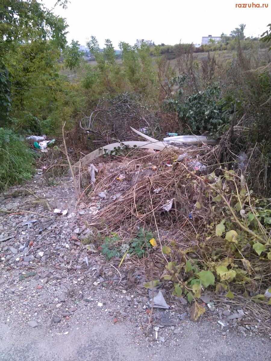 Курск - Гадят с обрыва