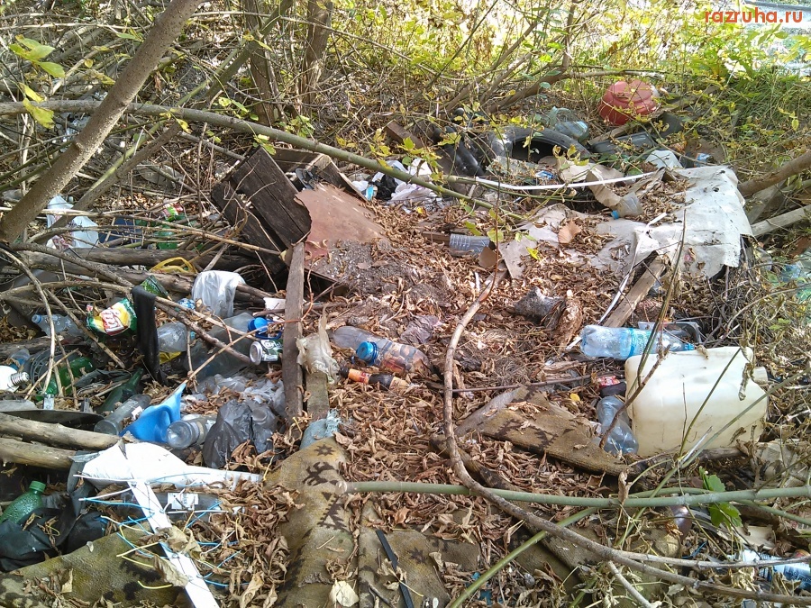 Курск - Мусор в гаражах