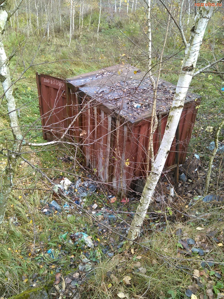 Курск - Заброшенный контейнер