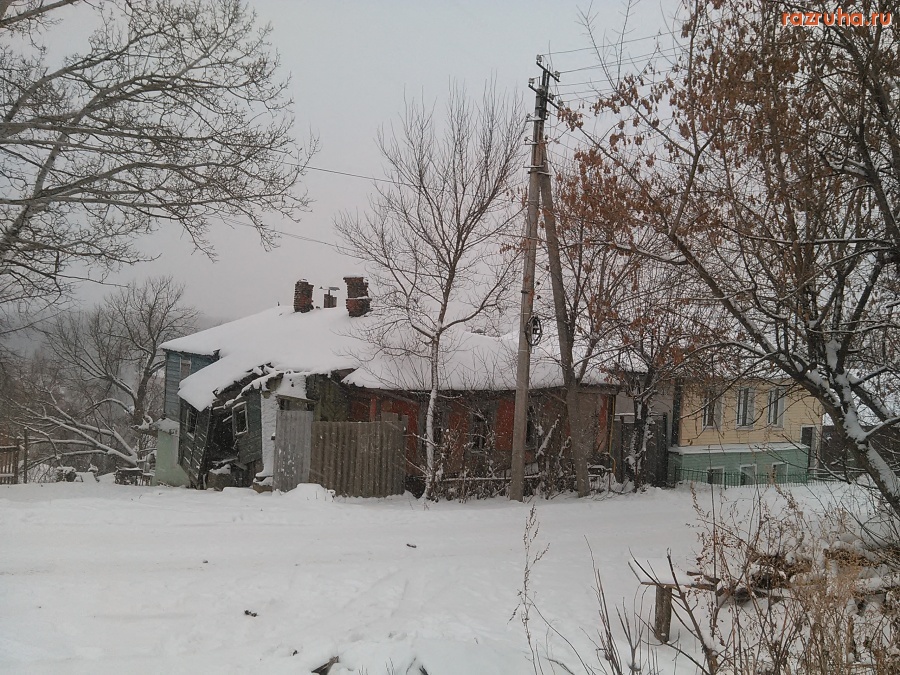 Курск - Заброшена половина дома