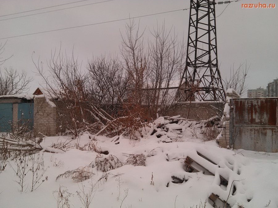 Курск - Развалился гараж