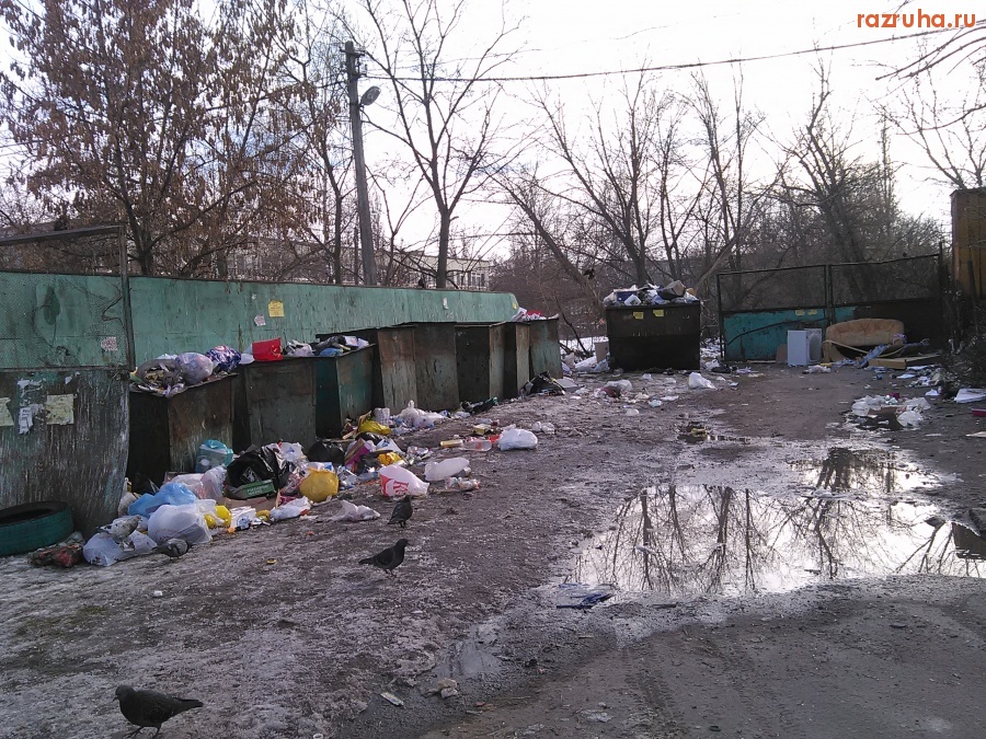 Курск - Помойка возле 3 школы