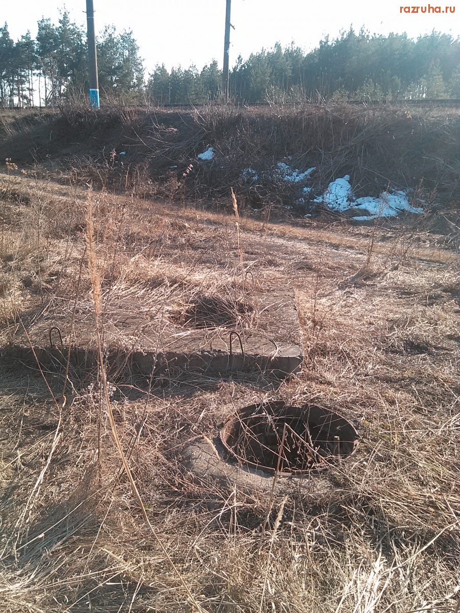 Курск - Открытый люк в лесу