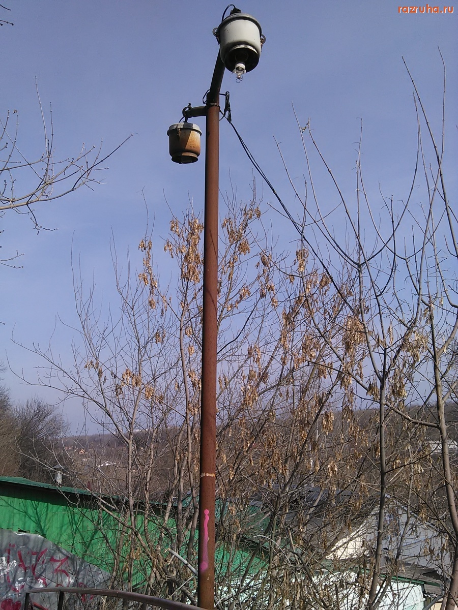 Курск - Освещение лестницы