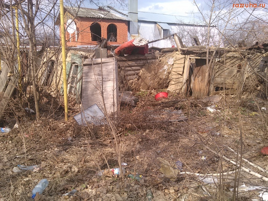 Курск - Развалины дома