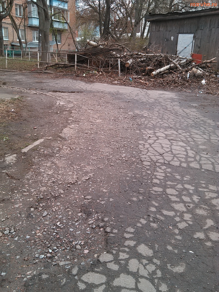 Курск - Дороги во дворе