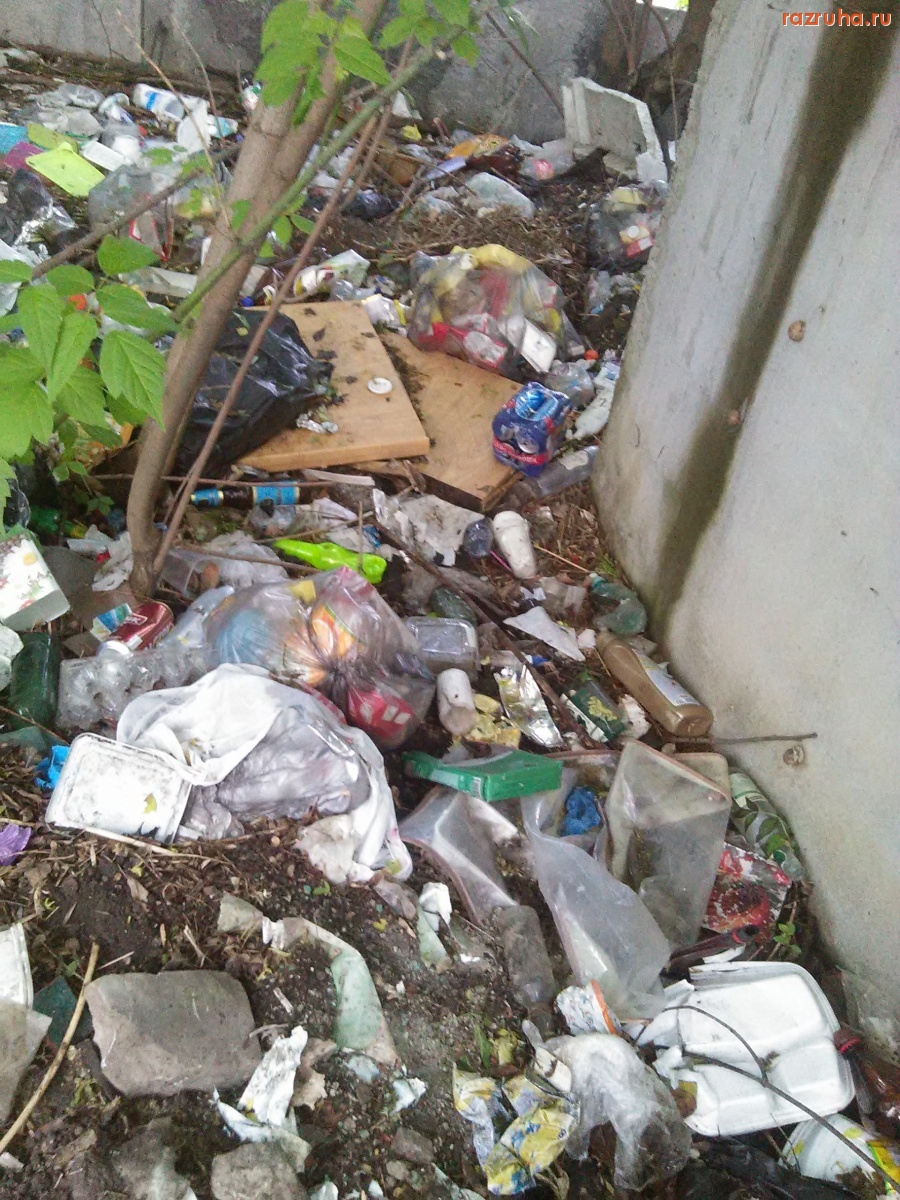 Курск - Мусор в гаражах