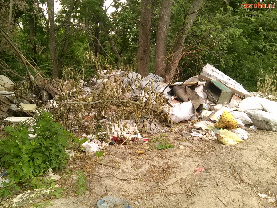 Курск - Мусор со склона