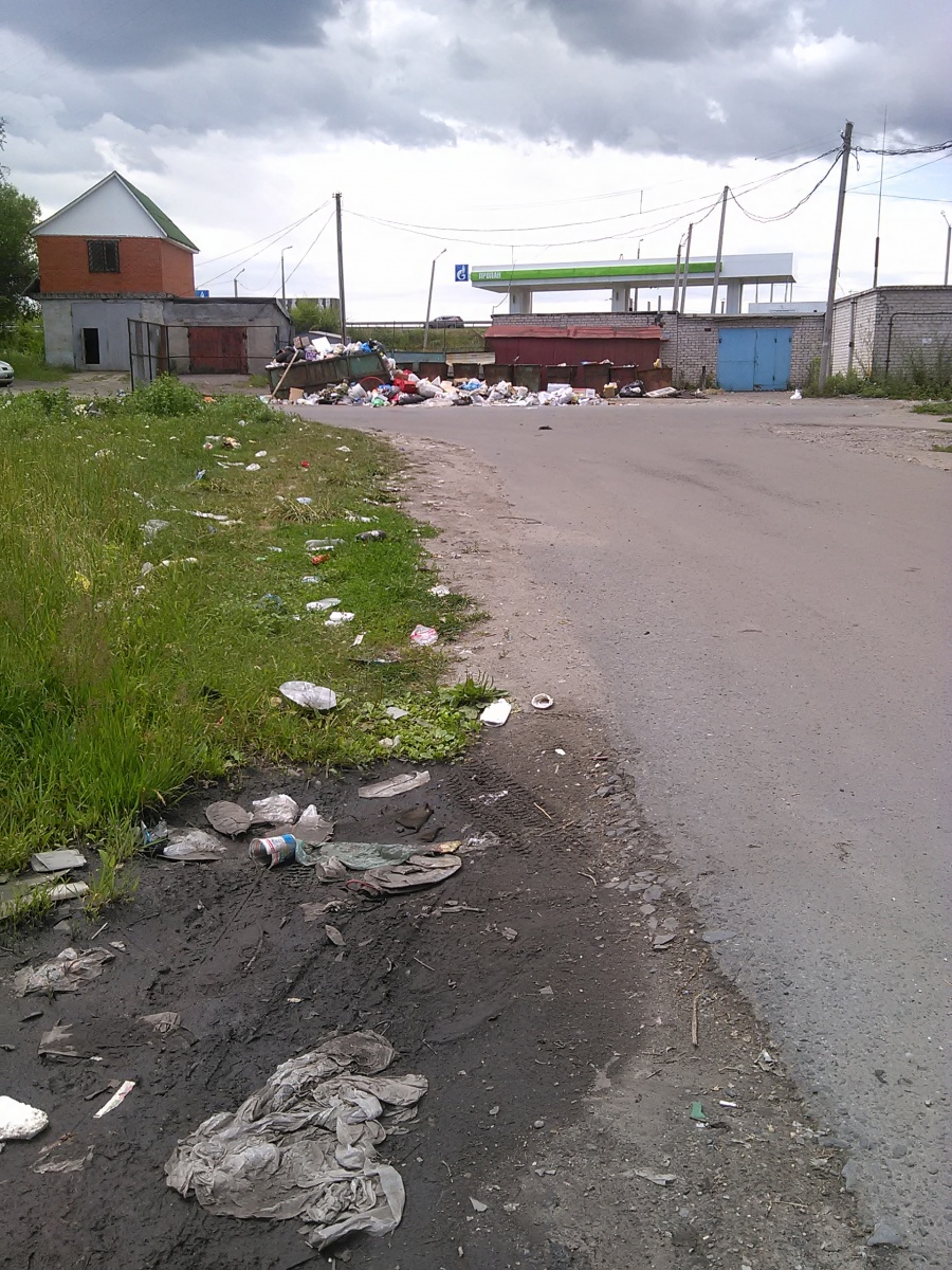 Курск - Встречает помойка