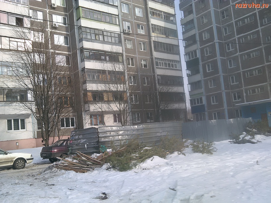 Курск - У помойки