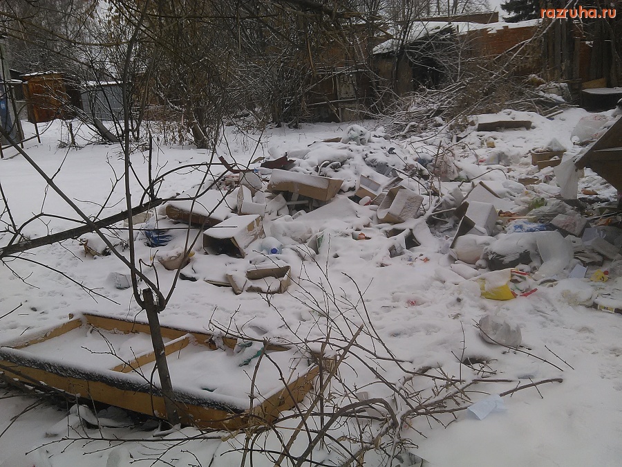 Курск - Снегопад на помойке