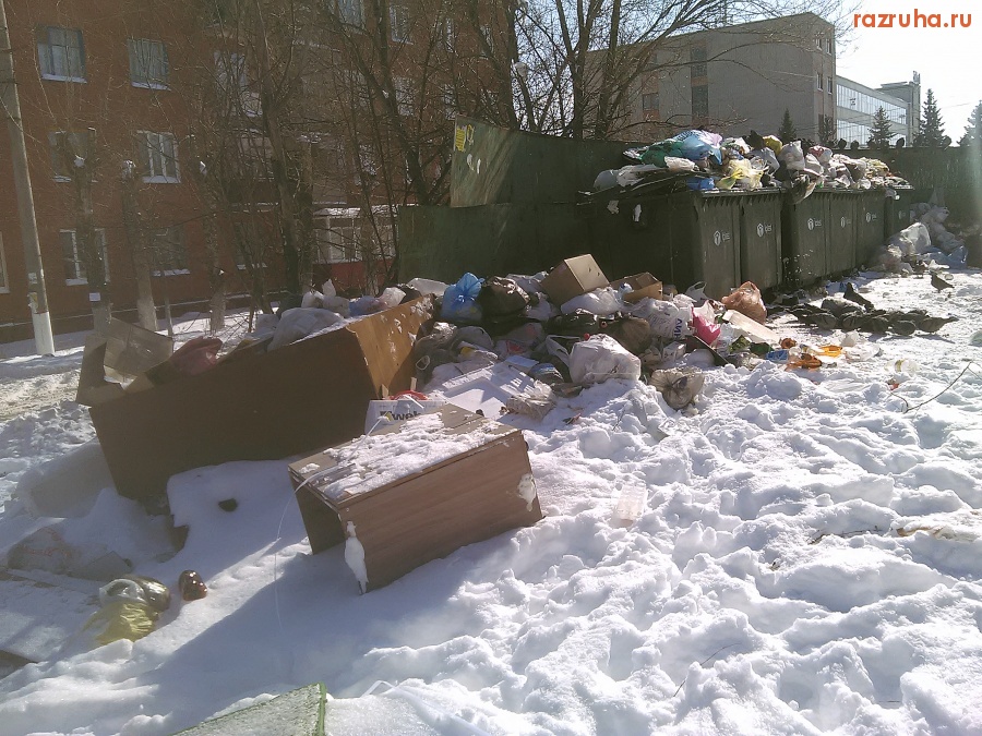 Курск - Переполнение помойки
