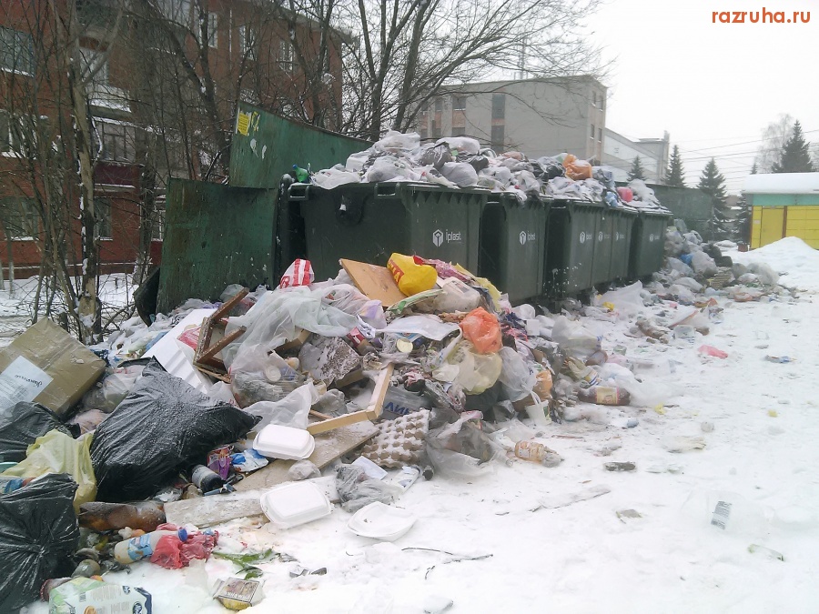 Курск - Переполнение помойки