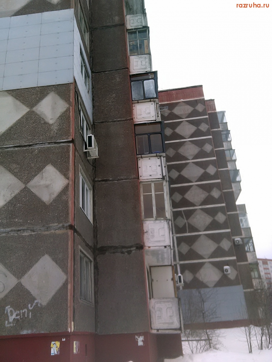 Курск - Страшные балконы