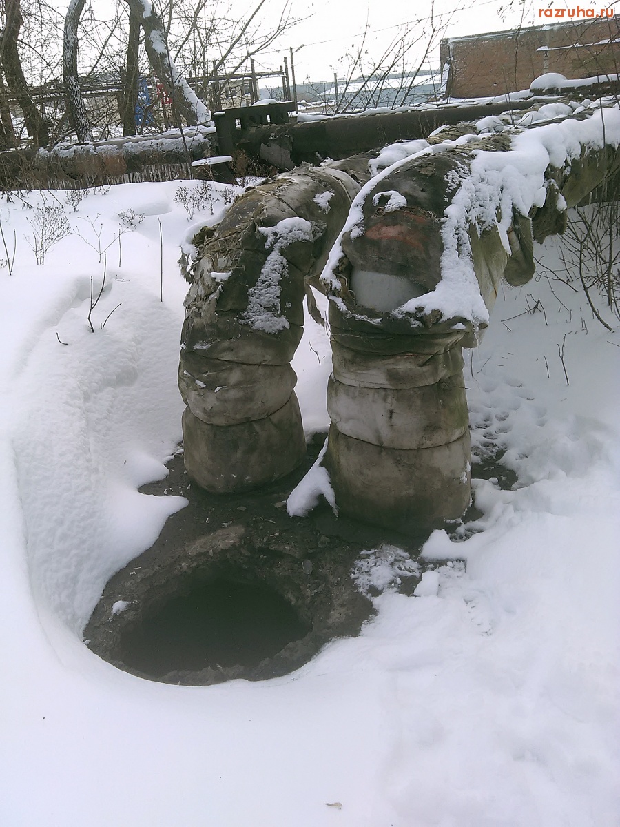 Курск - Люк на теплотрассу