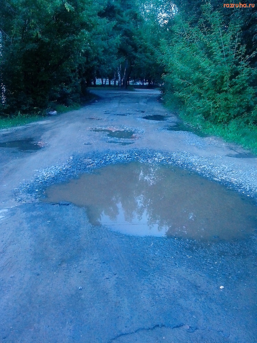 Курск - Яма на дороге